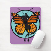 VERTICALE MUISMAT VAN DE KUSTMAANDBUTTERFLES (Met muis)