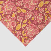 verticale ondergrond herfsten tuin tissuepapier (Detail)