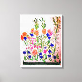 Verticale opstelling canvas afdruk (Voorkant)