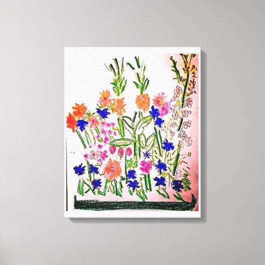 Verticale opstelling canvas afdruk (Voorkant)