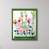 Verticale opstelling canvas afdruk (Voorkant)