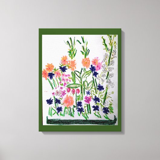 Verticale opstelling canvas afdruk (Voorkant)