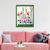 Verticale opstelling canvas afdruk (Insitu (Woonkamer))