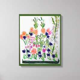 Verticale opstelling canvas afdruk