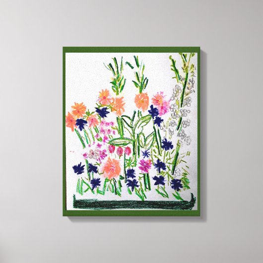 Verticale opstelling canvas afdruk (Voorkant)