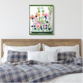 Verticale opstelling canvas afdruk (Insitu (Slaapkamer))