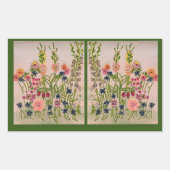 Verticale opstelling rechthoekige sticker (Voorkant)