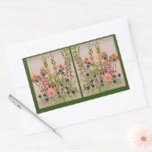 Verticale opstelling rechthoekige sticker (Envelop)