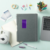 Verticale Paarse Ruis Vinyl Sticker – Aanpasbaar (iPad Cover)