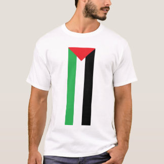 Verticale Palestijnse vlag T-shirt