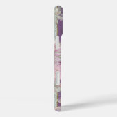 Verticale pastel strepen met kantstructuren Case-Mate iPhone case (Achterkant / Rechts)