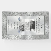 Verticale persoonlijke fotobanner, elke gelegenhei spandoek (Horizontaal)