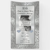 Verticale persoonlijke fotobanner, elke gelegenhei spandoek (Verticaal)