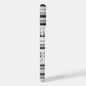 Verticale pianotoetsen met gepersonaliseerde naam Case-Mate iPhone case (Achterkant / Rechts)