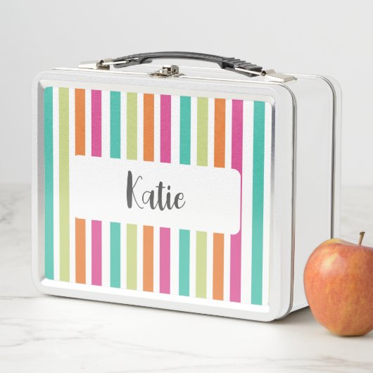 verticale regenboog strepen, kleurrijke retro-mult (In situ)