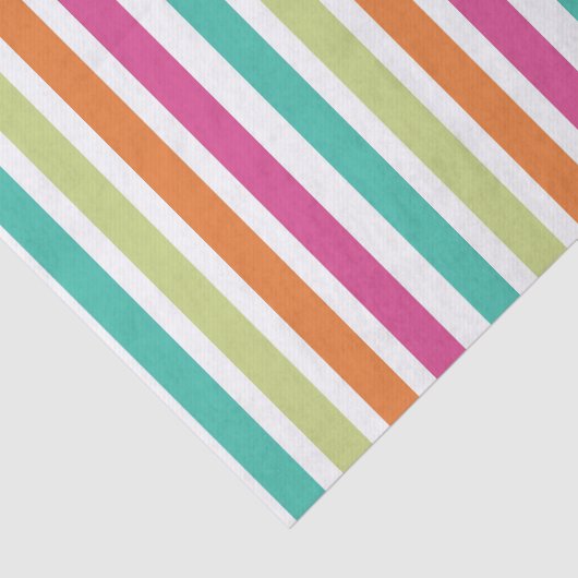 verticale regenboog strepen, kleurrijke retro-mult tissuepapier (Detail)