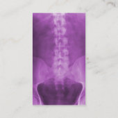 Verticale röntgenfoto's Visitekaartjes (Achterkant)
