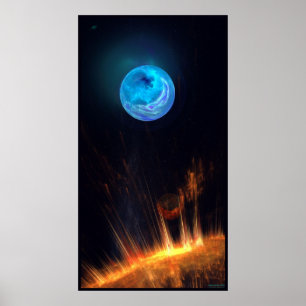 verticale ruimte poster