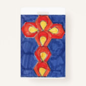 Verticale schuifbalk voor kruisbewegingen badge (Voorkant)