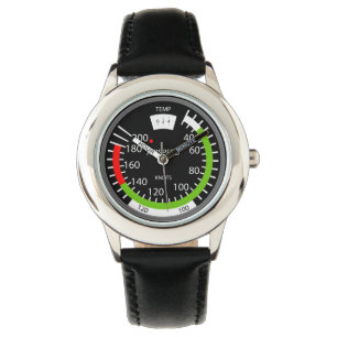 Verticale snelheidsindicator Pilot Aviation Geek Horloge