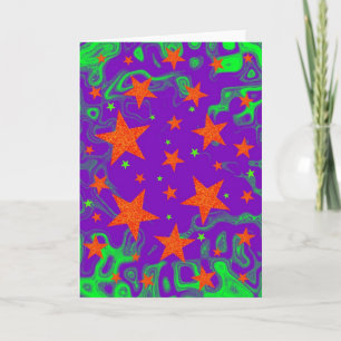 Verticale spellbound greetcard kaart