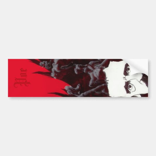 Verticale sticker met pen - beperkt (Voorkant)