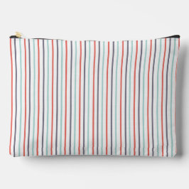 Verticale Streep Wit Grote Accessoirezak Etui