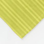 Verticale strepen Chartreuse Geel Groen Fleece Deken (Hoek)