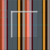  verticale strepen legant Unisex Warm Grey Stof (Delen)