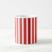 Verticale strepen Mok, rood Koffiemok (Center)