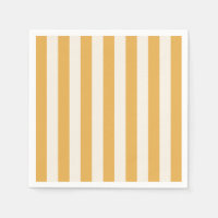 Verticale strepen Mosterdgeel en wit gestreept
