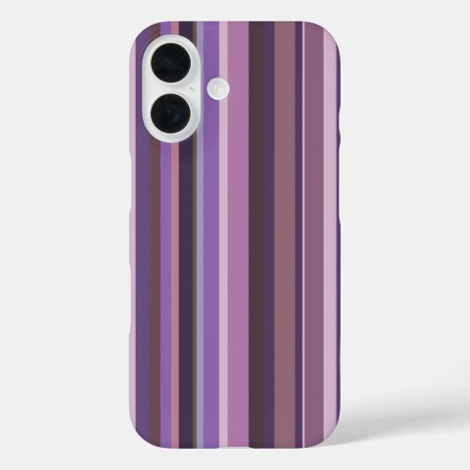 Verticale strepen nabootsen Case-Mate iPhone case (Achterkant)