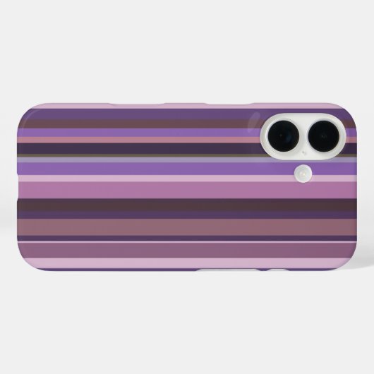 Verticale strepen nabootsen Case-Mate iPhone case (Achterkant (horizontaal))