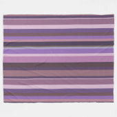 Verticale strepen nabootsen fleece deken (Voorkant (Horizontaal))