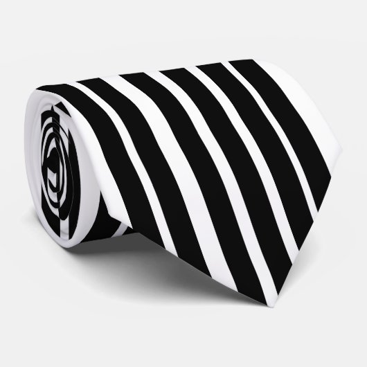 Verticale strepen stropdas (Opgerold)