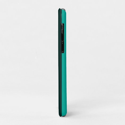 Verticale strepen van Turquoise passen dit aan! Case-Mate iPhone Case (Achterkant/links)
