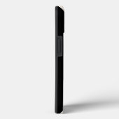 Verticale strepen zwart en crème wit gestreept Case-Mate iPhone case (Achterkant / Rechts)