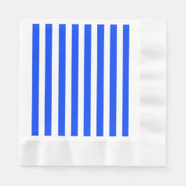 Verticale Stripe Sailor Blauw & Wit Patroon Servet