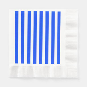 Verticale Stripe Sailor Blauw & Wit Patroon Servet