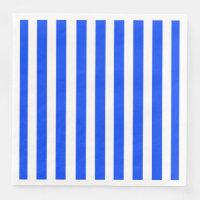 Verticale Stripe Sailor Blauw & Wit Patroon