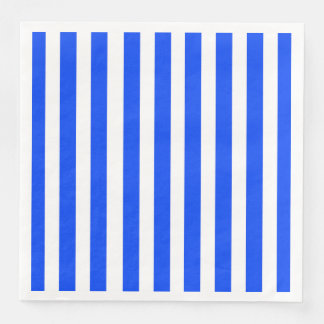 Verticale Stripe Sailor Blauw & Wit Patroon Servet