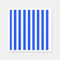 Verticale Stripe Sailor Blauw & Wit Patroon