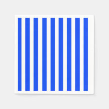 Verticale Stripe Sailor Blauw & Wit Patroon