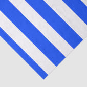 Verticale Stripe Sailor Blauw & Wit Patroon Tissuepapier (Detail)