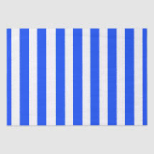 Verticale Stripe Sailor Blauw & Wit Patroon