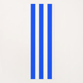 Verticale Stripe Sailor Blauw & Wit Patroon Yogamat (Voorkant)