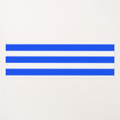 Verticale Stripe Sailor Blauw & Wit Patroon Yogamat (Voorkant (horizontaal))