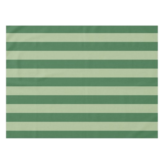 Verticale stripes Forest Green Striped Tafelkleed (Voorkant (Horizontaal))