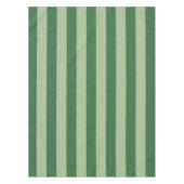 Verticale stripes Forest Green Striped Tafelkleed (Voorkant)