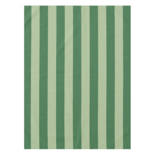 Verticale stripes Forest Green Striped Tafelkleed